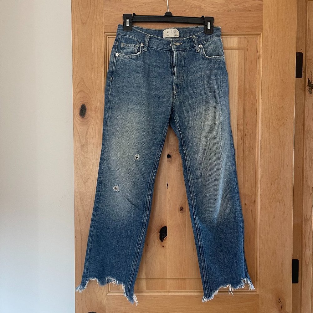 Free People Mid Rise Jeans